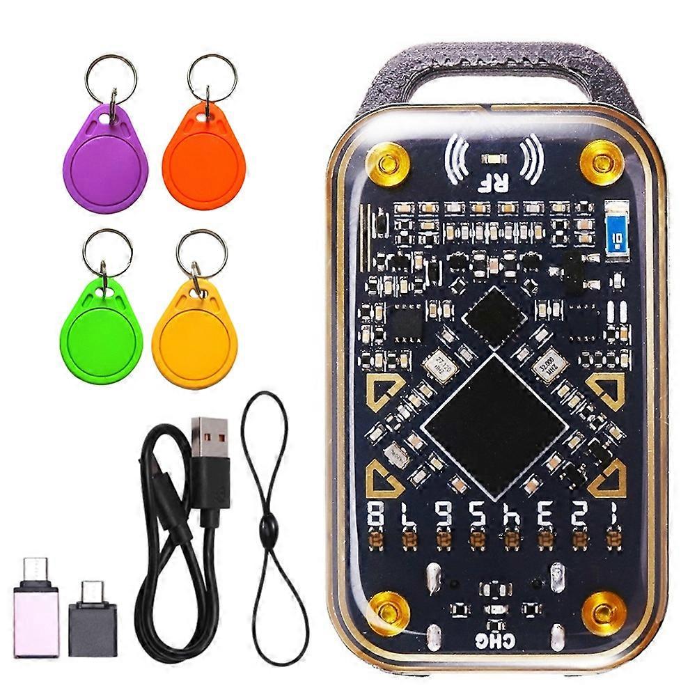 Chameleon Ultra RFID Smart Chip Reader+4XUID Keychain Smart Card Emulator NFC Duplicator 125K 13.56M