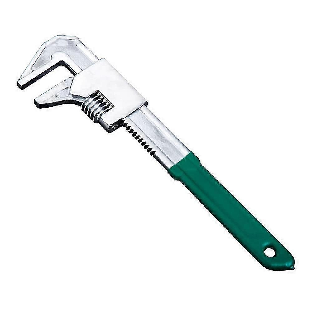 Adjustable wrench, multifunctional, rightangle, large draining rack, universal  tool for quick repairs and fixes, 9 inches.