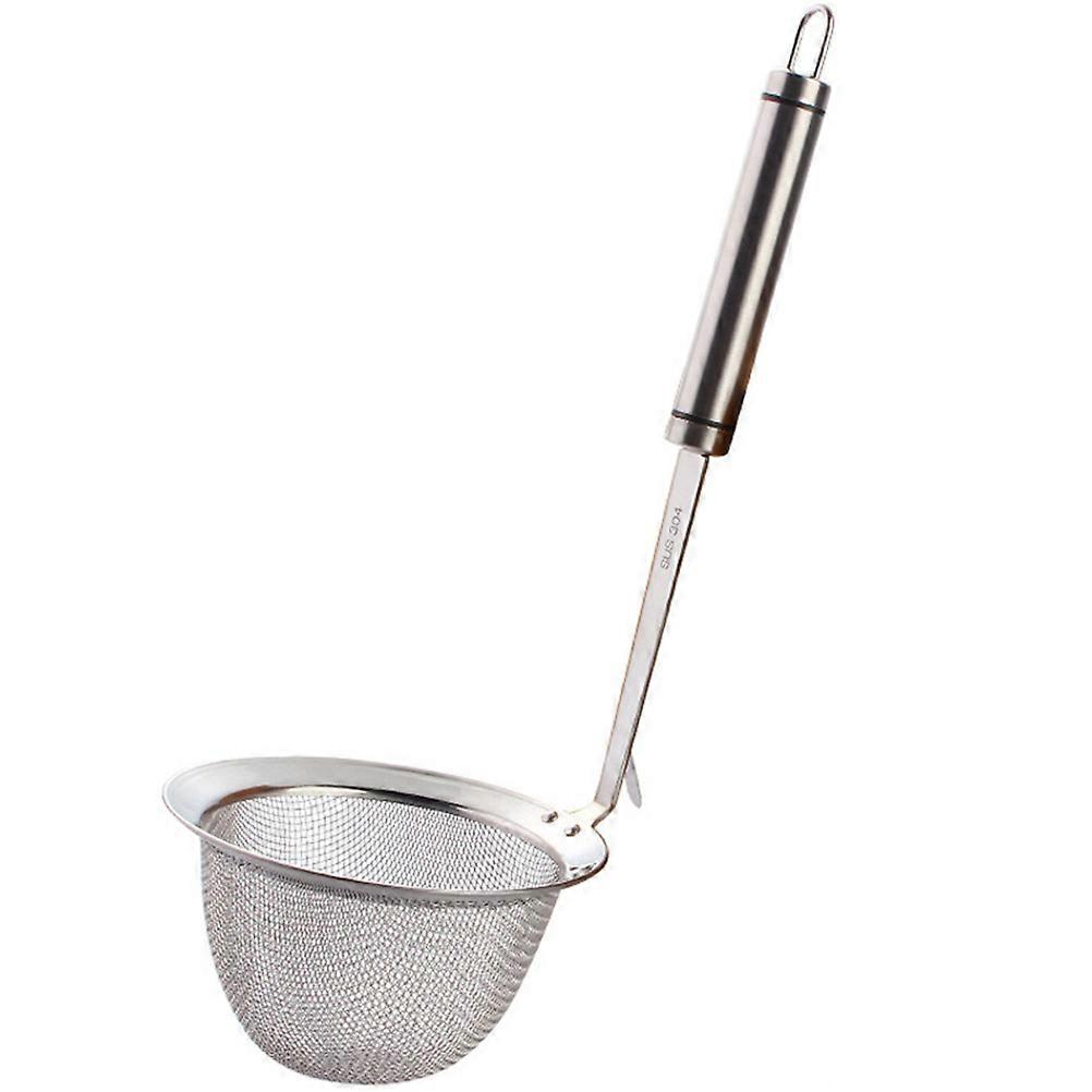 Stainless Steel Colander Strainer Spoon Noodle Strainer Cooking Tool Small 1Set