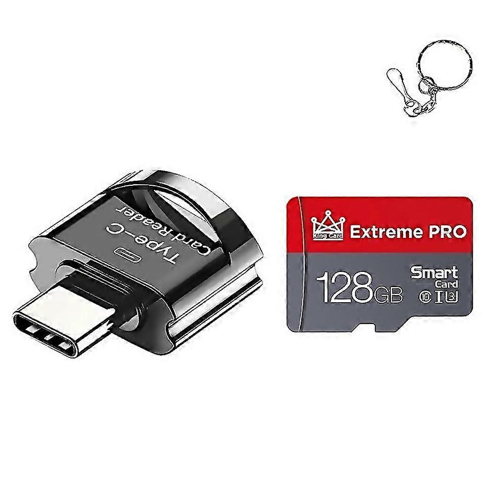 For C10 Typec Interface Mobile Phone Memory Card Capacity 128gb