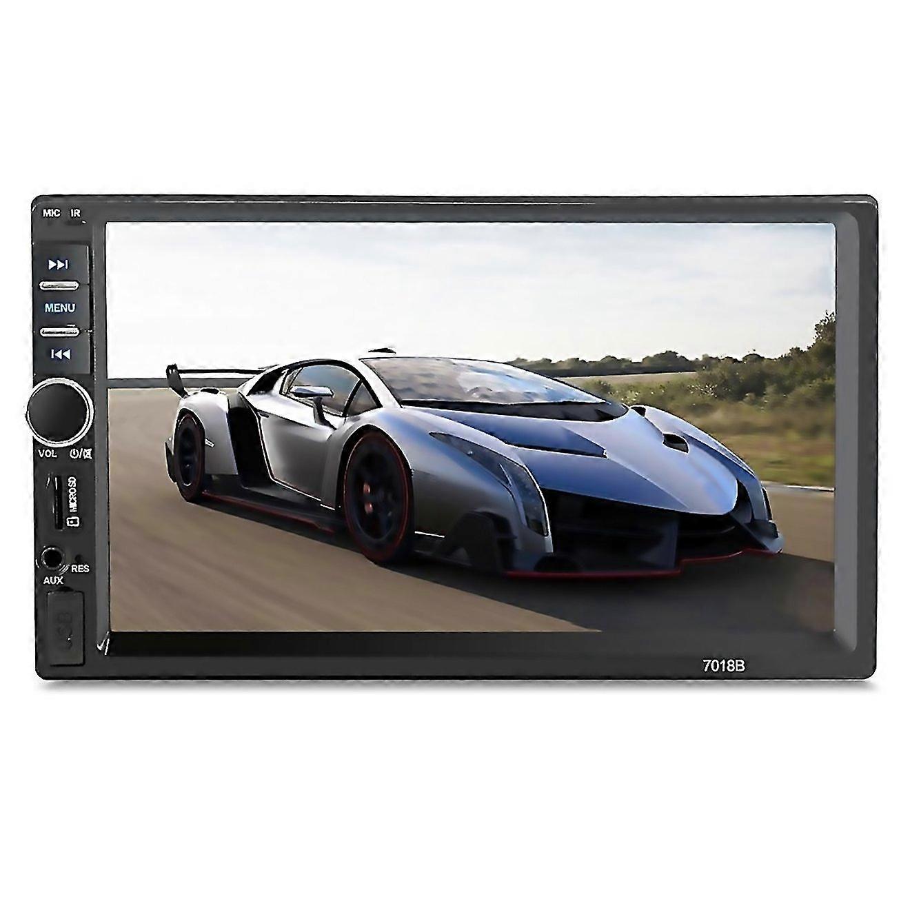 Lecteur MP3, MP4, MP5 Bluetooth pour voiture 7018b 70 pouces double DIN