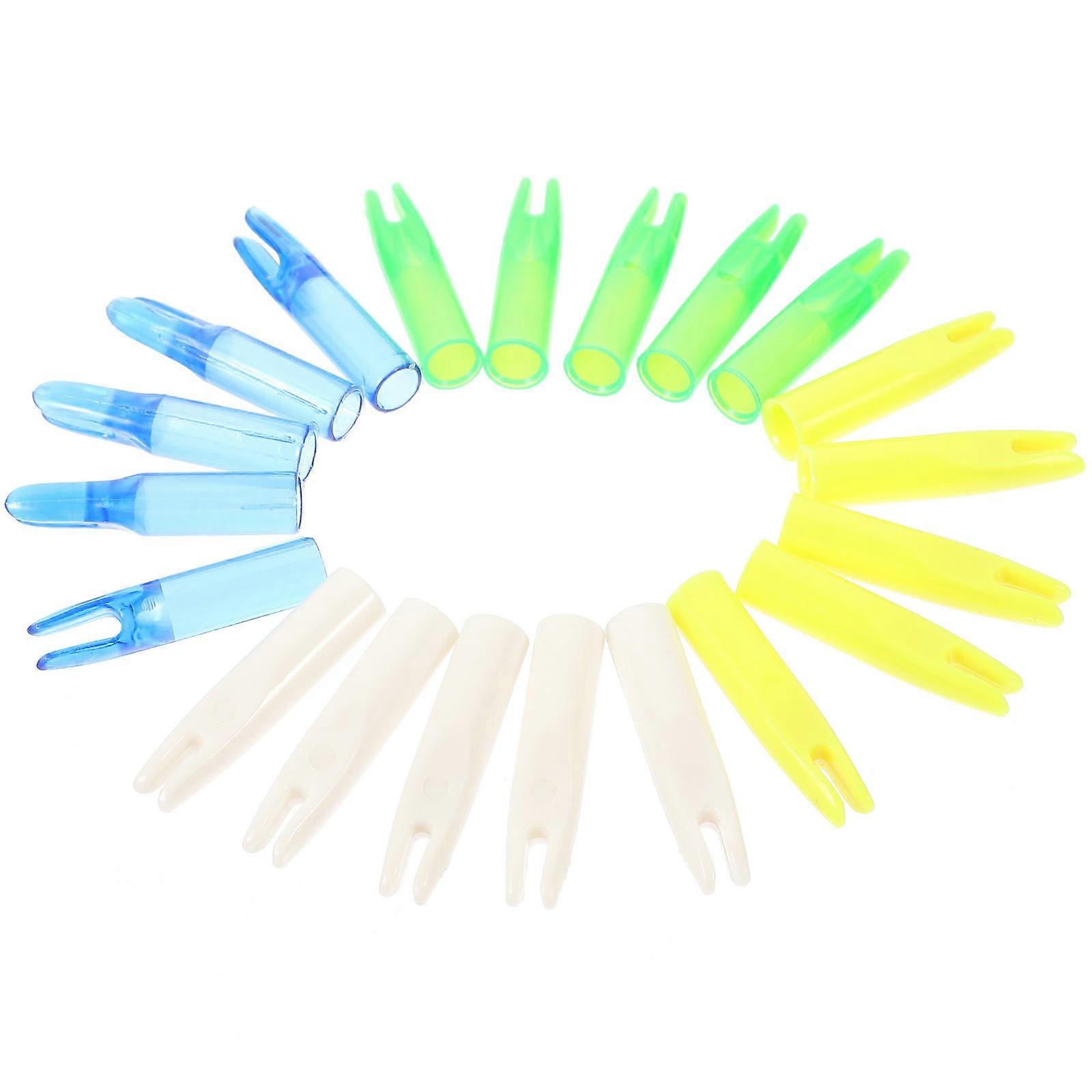 Hunting Arrow Nock Outdoor Archery Nock Tail for Precision 20Pcs