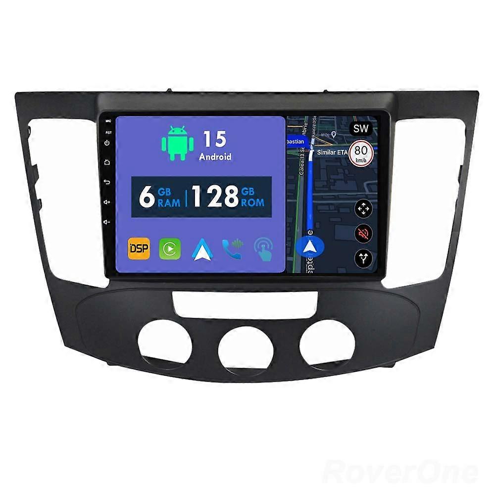 Car Radio 6G+128G CarPlay GPS Navigation Head Unit for Hyundai Sonata NF 2008 - 2010 Android Auto Bluetooth Stereo Touch Screen