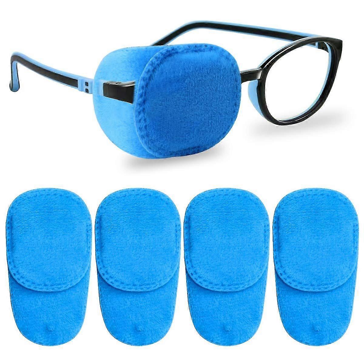6 Pack Eye Patches For Kids Girls Boys, Right & Left Eye Patch For Glasses, Lazy Eye Patch For Children Treating Lazy Eye Amblyopia Strabismus And Aft