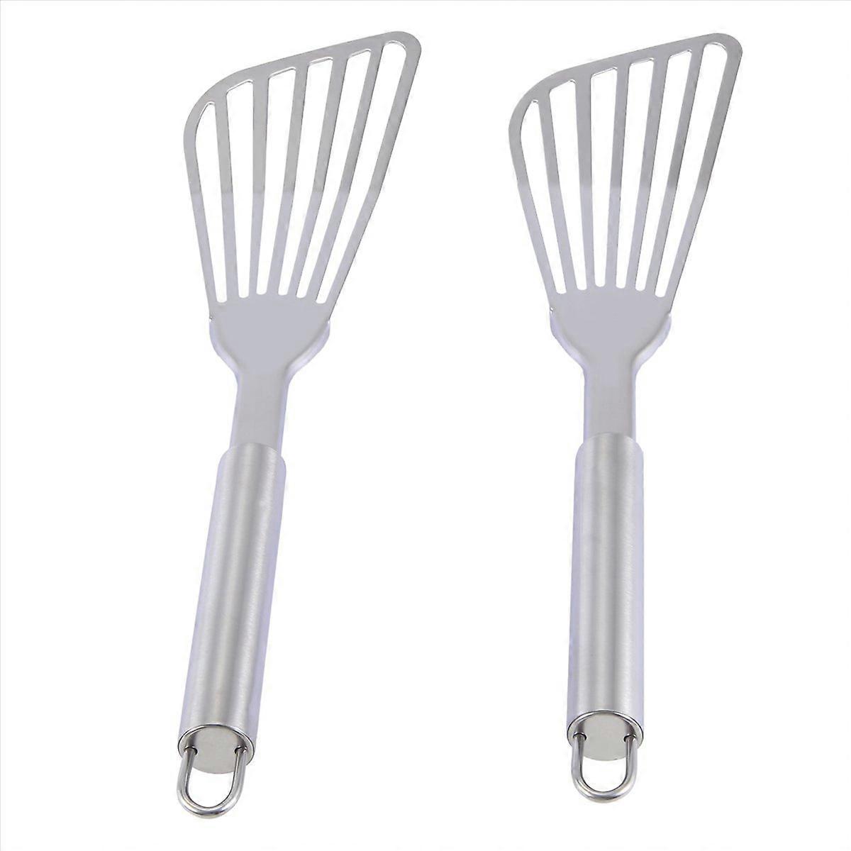 Espátula, 2 Pacotes de Espátula de Cozinha de Aço Inoxidável de 12,5 Polegadas com Alça