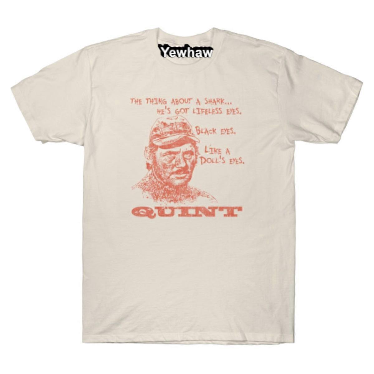 CAPTAIN QUINT - JAWS TRIČKO Vintage Tee