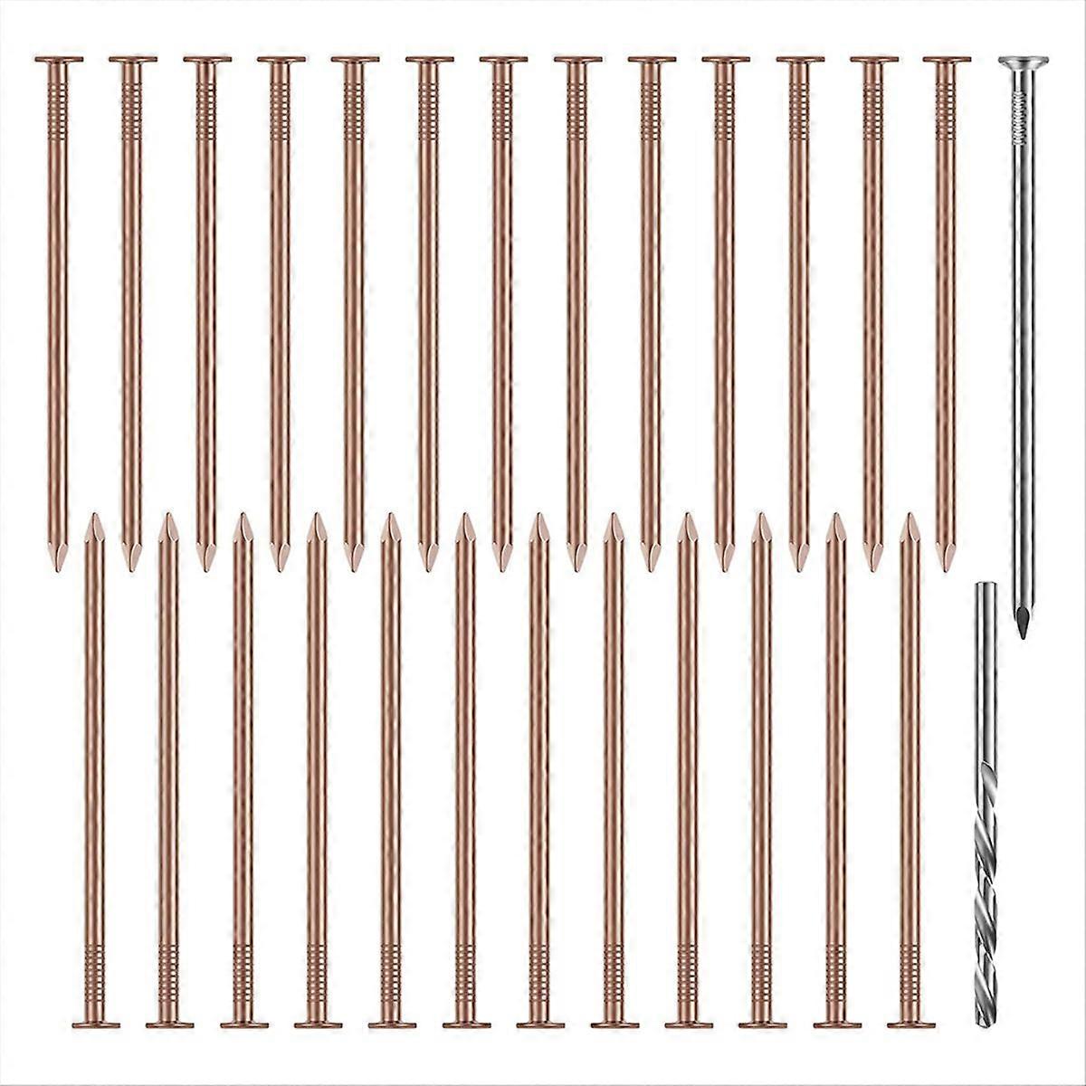 Copper Nails Kit, 3.5 Inch Stump Removal Spikes,Stump Removal Tool