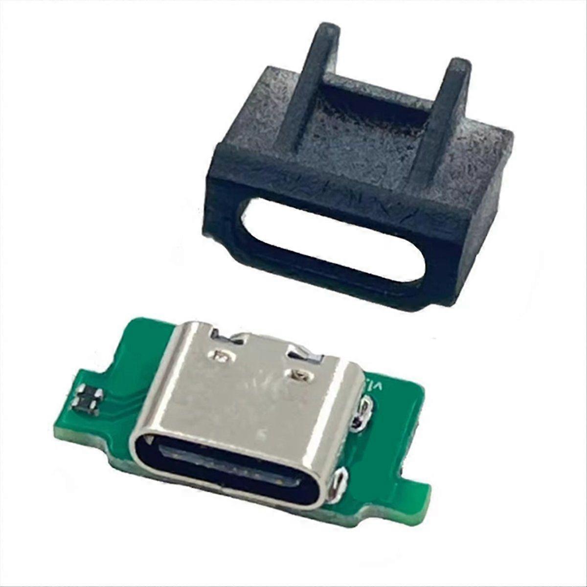 DIY USB-C Type-C Charging Port for Gameboy Micro-GBM Console Replacement USB Port Repair Part Black