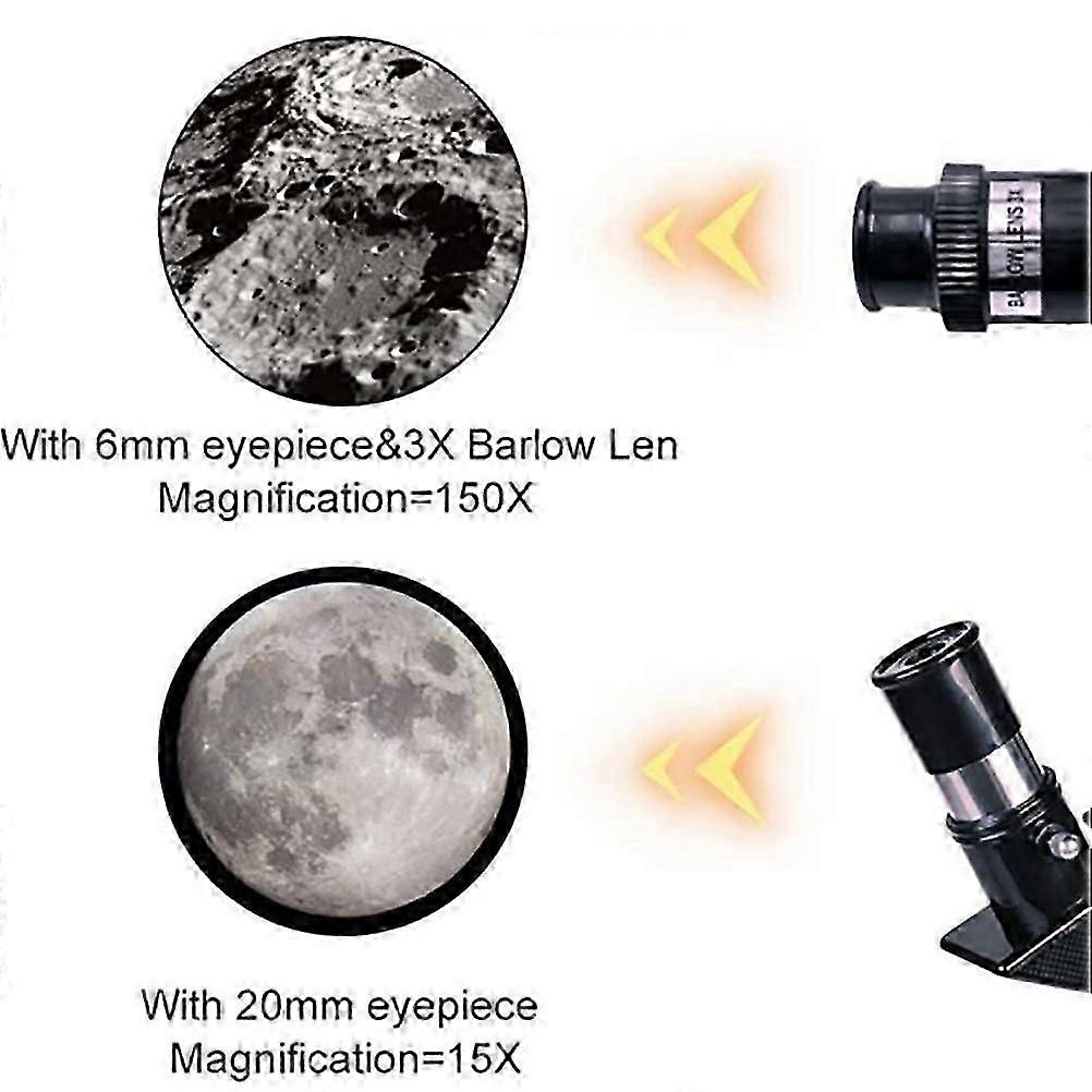 Astronomy Telescopes for Kids Adults Professional Astronomical Refracting Telescope with Tripod and Wireless Remote