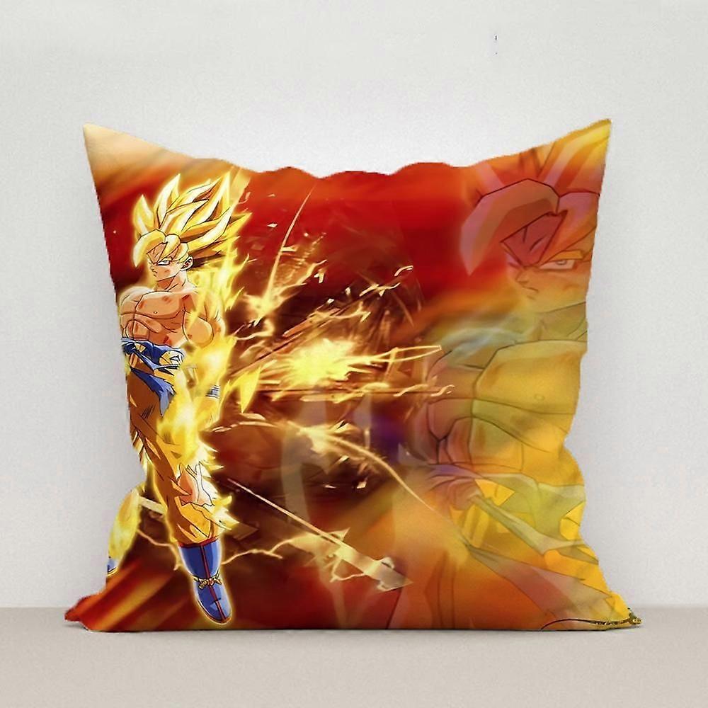 c831 D-ドラゴンボール秋の装飾ソファ用装飾枕カバー枕カバー車の装飾クッションカバー45 * 45クッションkjs831