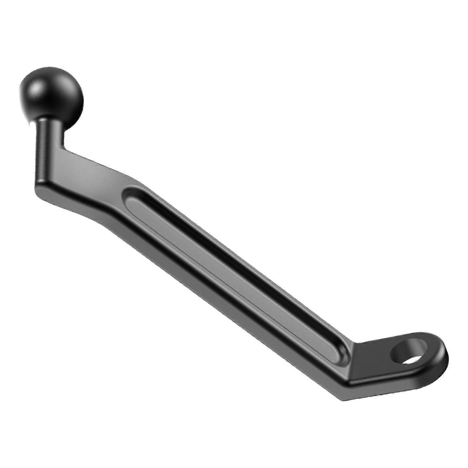 Motorcycle Navigation Phone Base Bracket Rear View Mirror Extender Adapter Holder 17mm Ball Head Mount Adapter Multicolor