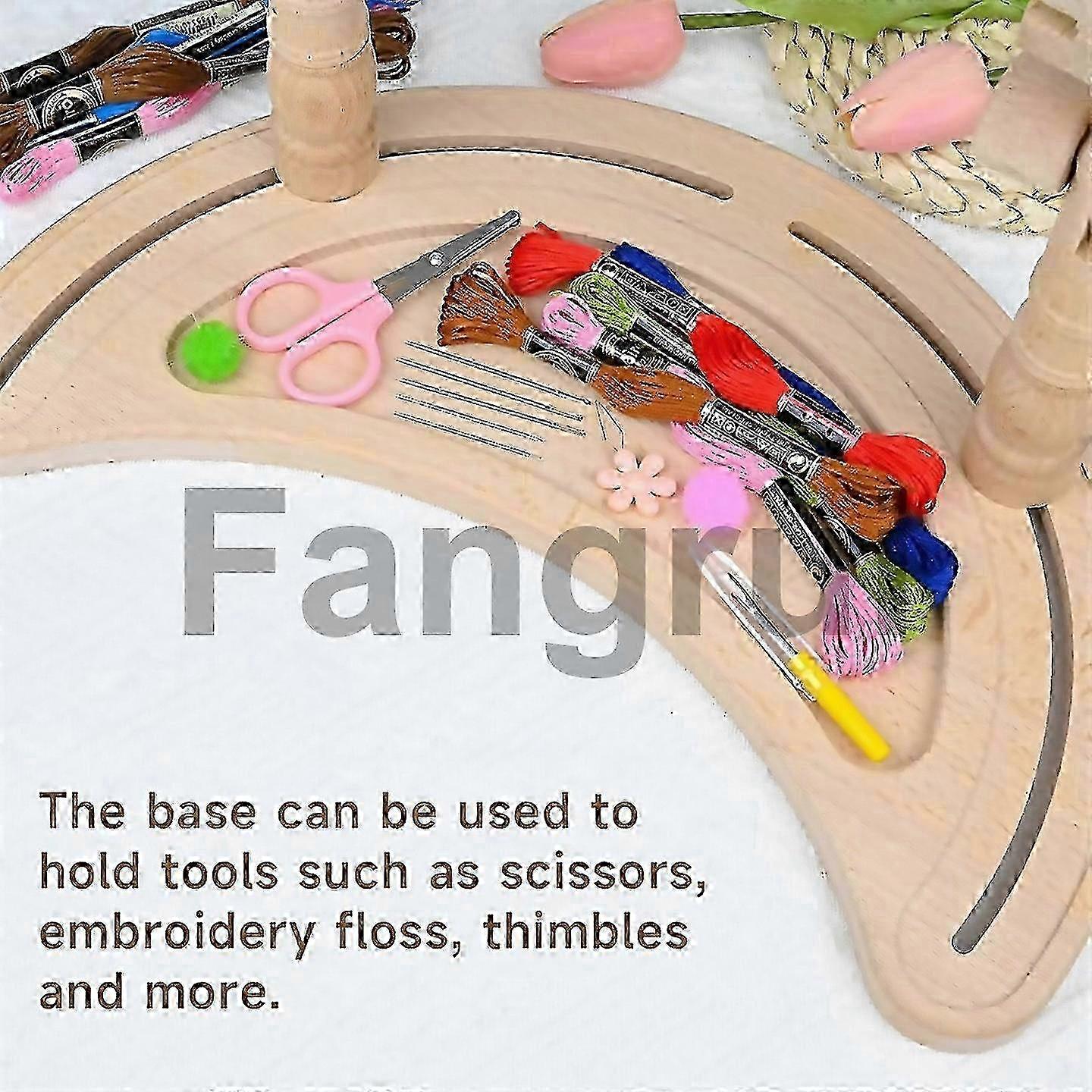 For Embroidery Hoop Stand Adjustable 360rotated Embroidery Frame Stand w