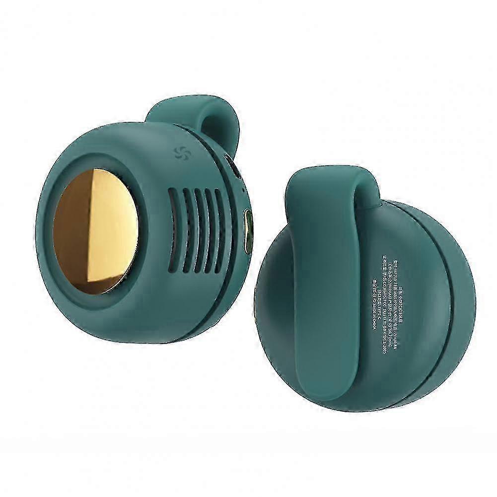 Hands free waist fan for camping with portable clip design