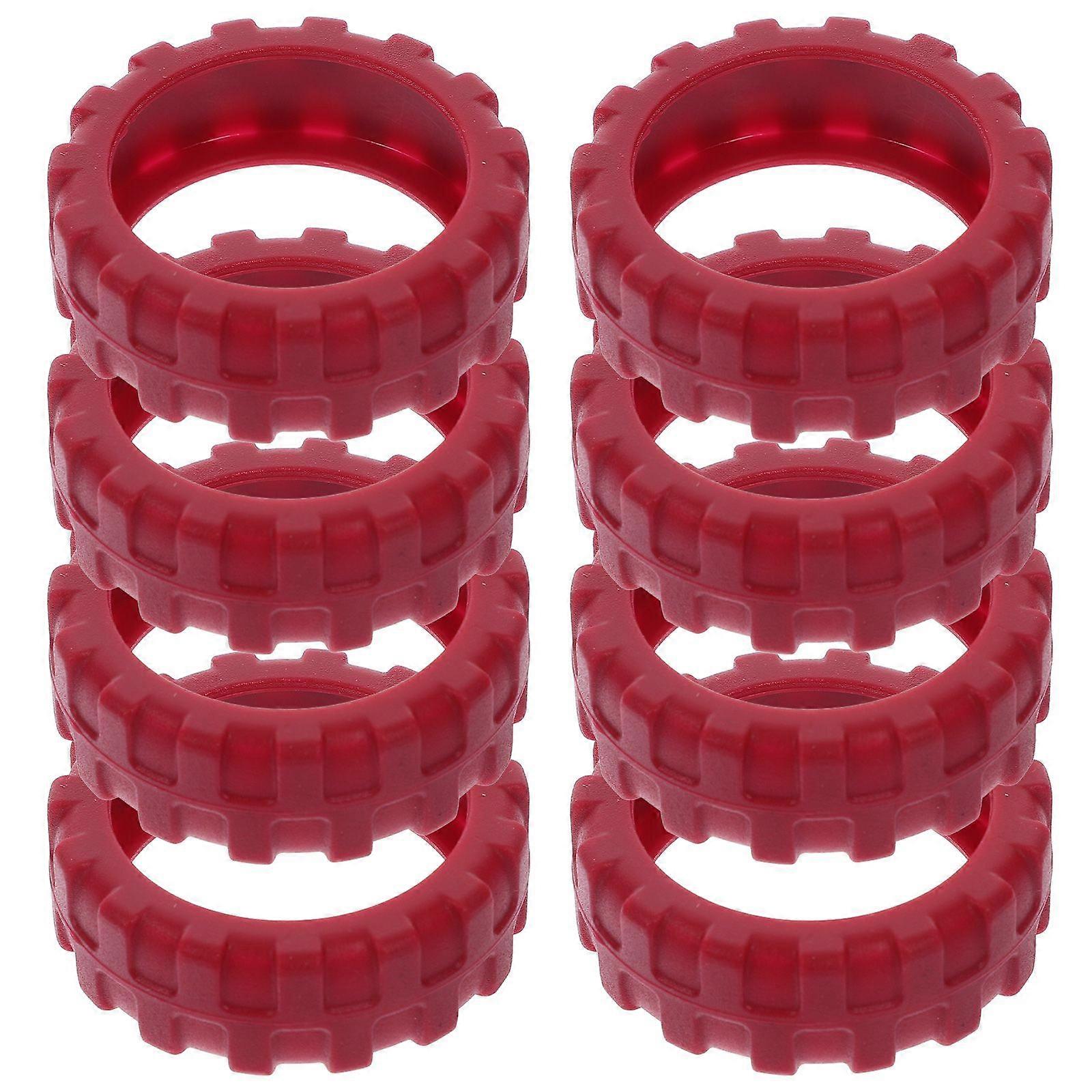 8pcsスーツケースキャスターカバーシリコンラゲッジキャスターカバーミュートラゲッジホイールプロテクターラゲッジフィートスリーブスーツケースホイールパッド