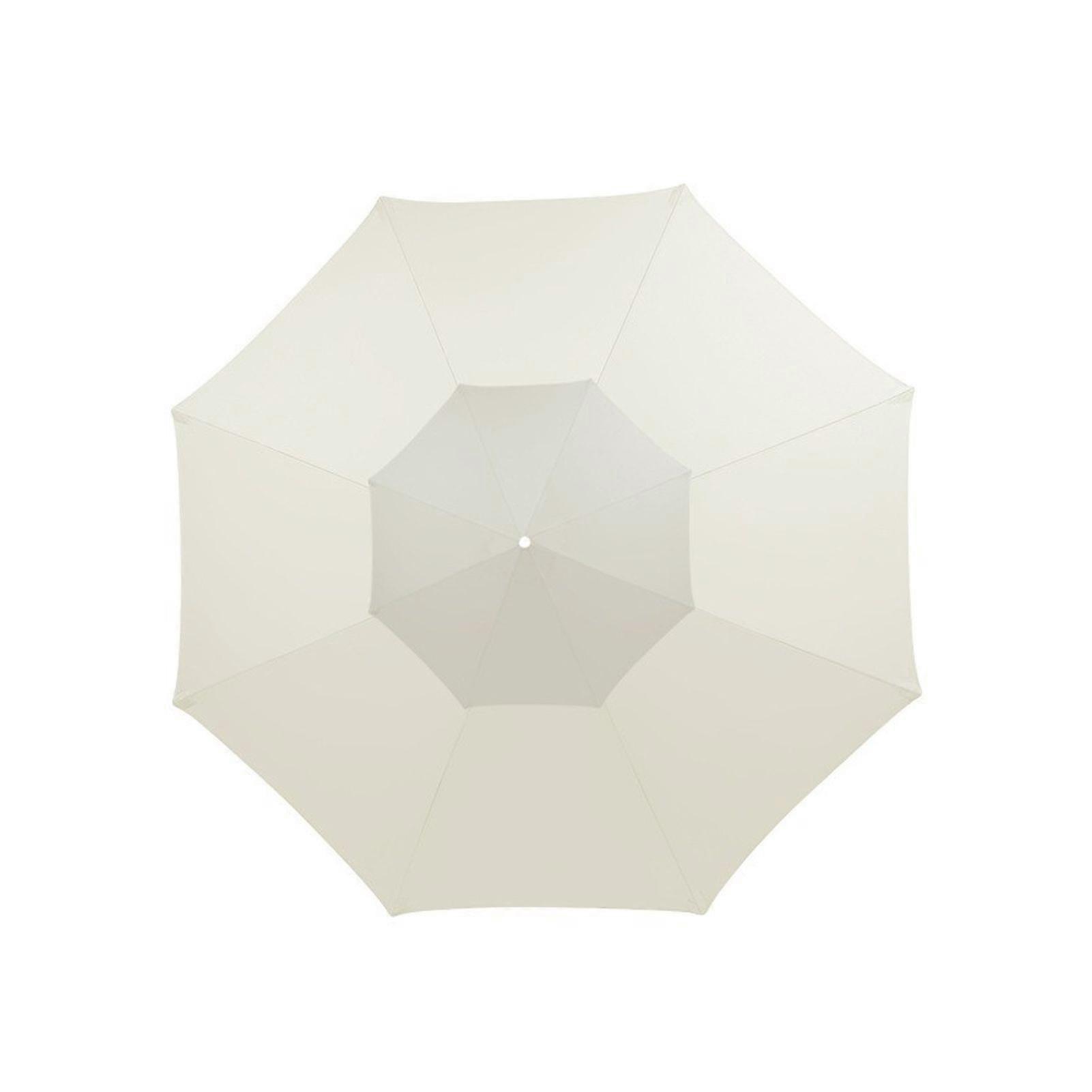 3m Double Top Sunshade Umbrella Cloth Replace Outdoor Courtyard Garden Umbrella Surface Replace Rainproof Sunshade ClothSH