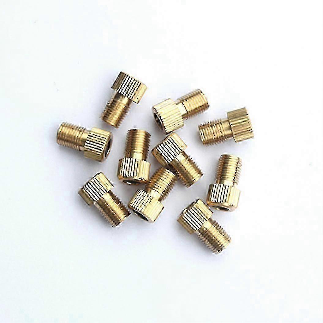 10Pcs Presta to Schrader Valve Adapter Converter Bike Cycle Bicycle