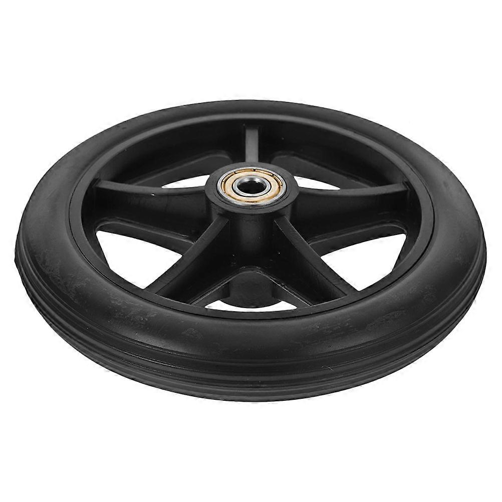 Front Wheel Assembly For Wheelchair Users Comfortable Ride Indoor Outdoor Use 1Pack
