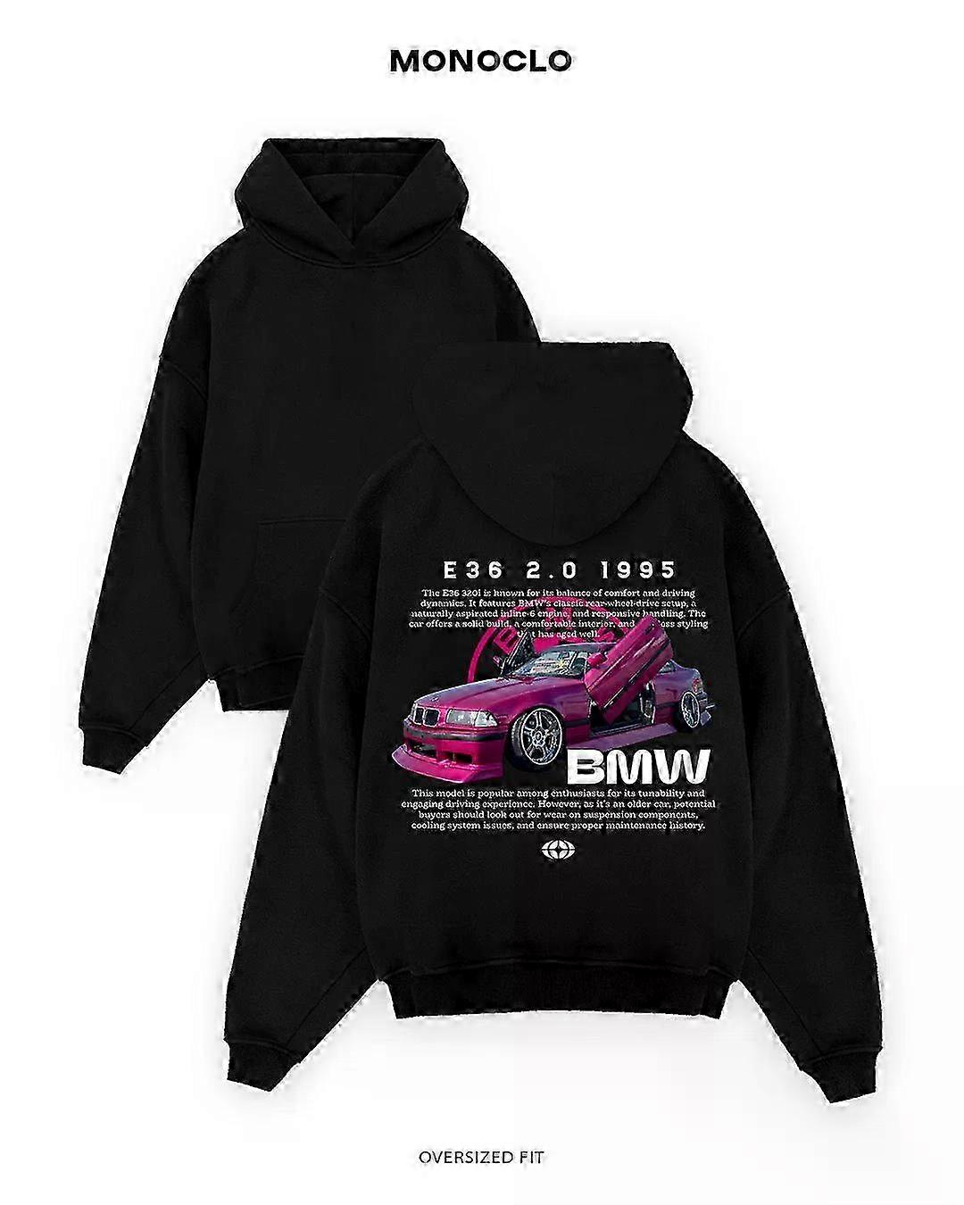 Sudadera con capucha BMW E36 Rockinstone Nueva