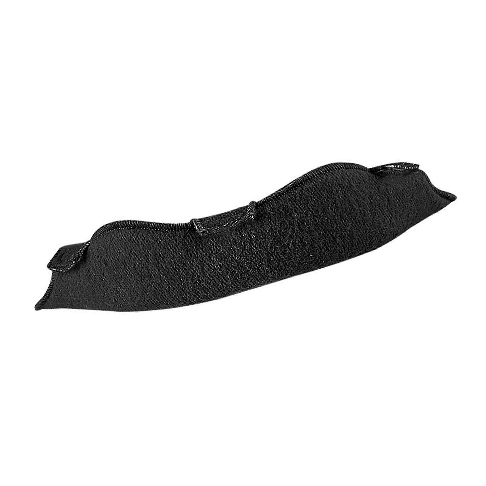 Helmet Padding Design Hook Loop For Cycling Skiing Motorcycle Use  Black