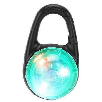 LED Dog Pendant Luminous Waterproof Collar Clip Light for Outdoor Night Safety Pet Dog CatsGreen Light