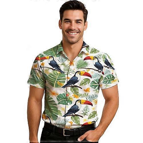 Fiestas Guirca Mens Toucan Shirt