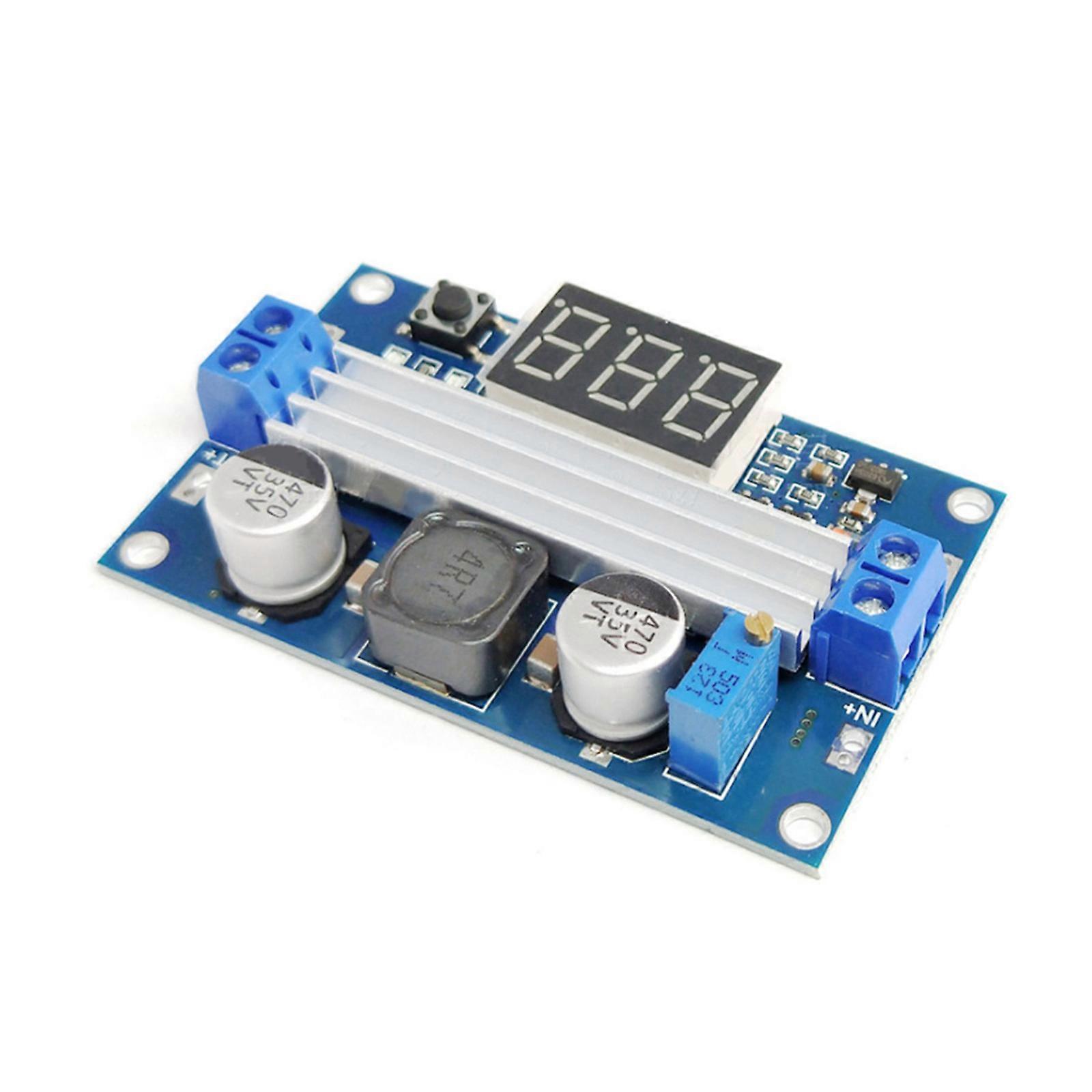 LTC1871 100W DC3-35V Voltages Booster Module 3-35V to 3.5-35V With Voltmeter Led Display Powerful Voltages Regulator Multicolor