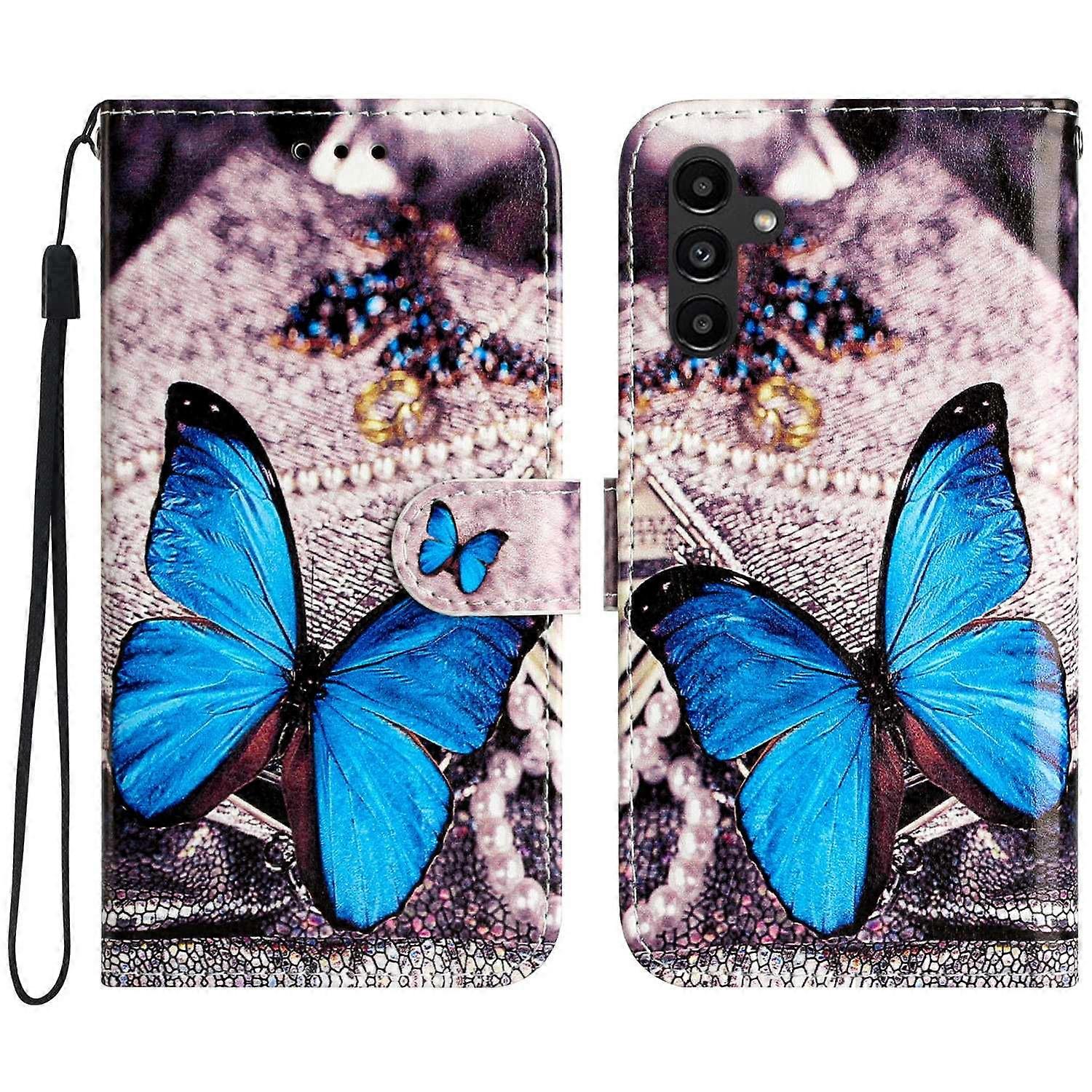 For Samsung Galaxy A56 5G Wallet Case Printed Pattern Design Leather Phone Cover