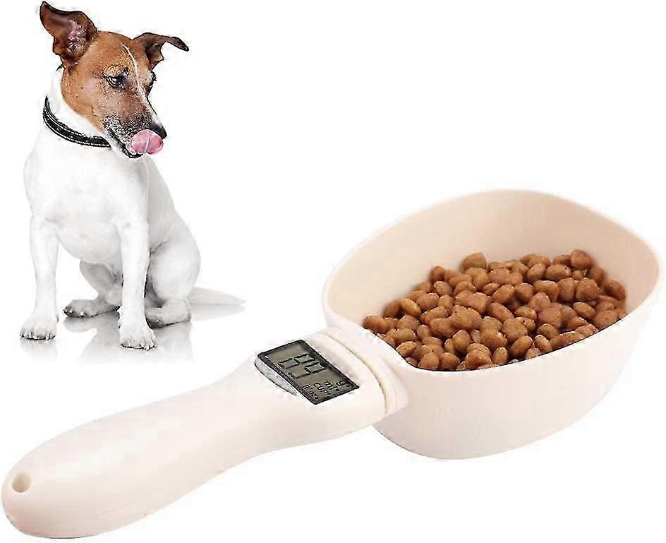 Spoon Scale Food Scoop With Scale Precise Dog Food Measuring Cup Cat Food Digital Scale, 250ml
