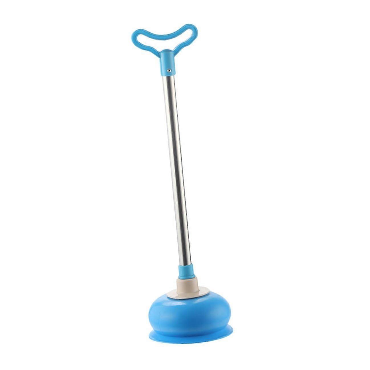Toilet Plunger with Strong Suction Detachable Handle for Bathroom Sewer and Drain Cleaning