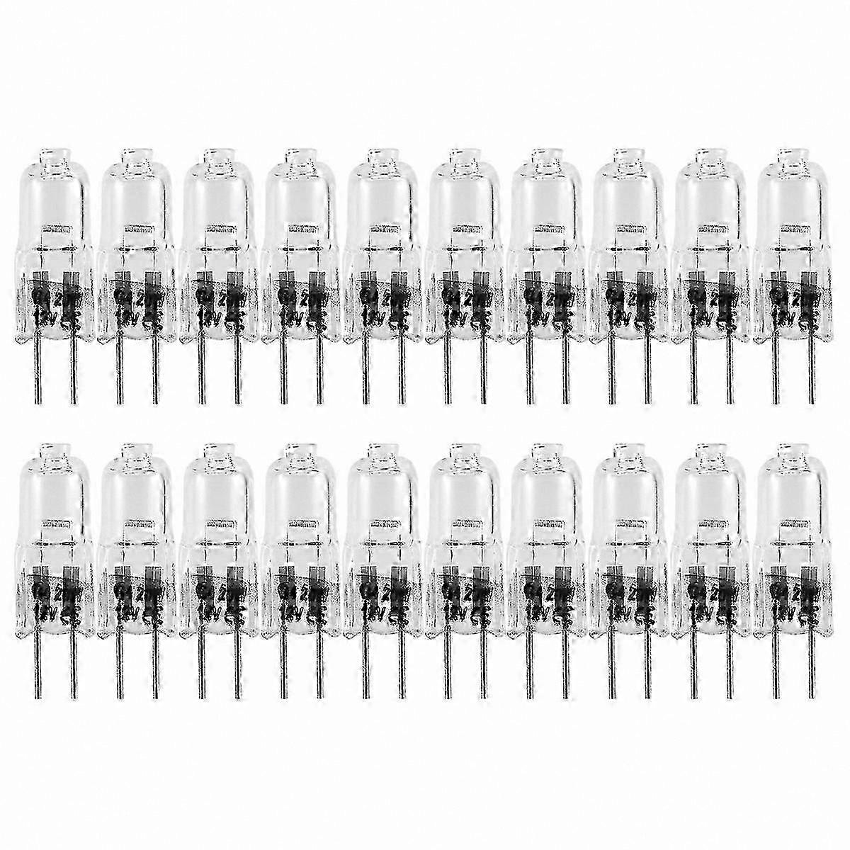20-Pack G4 Halogen Bulbs, 20W 12V Lighting Solution