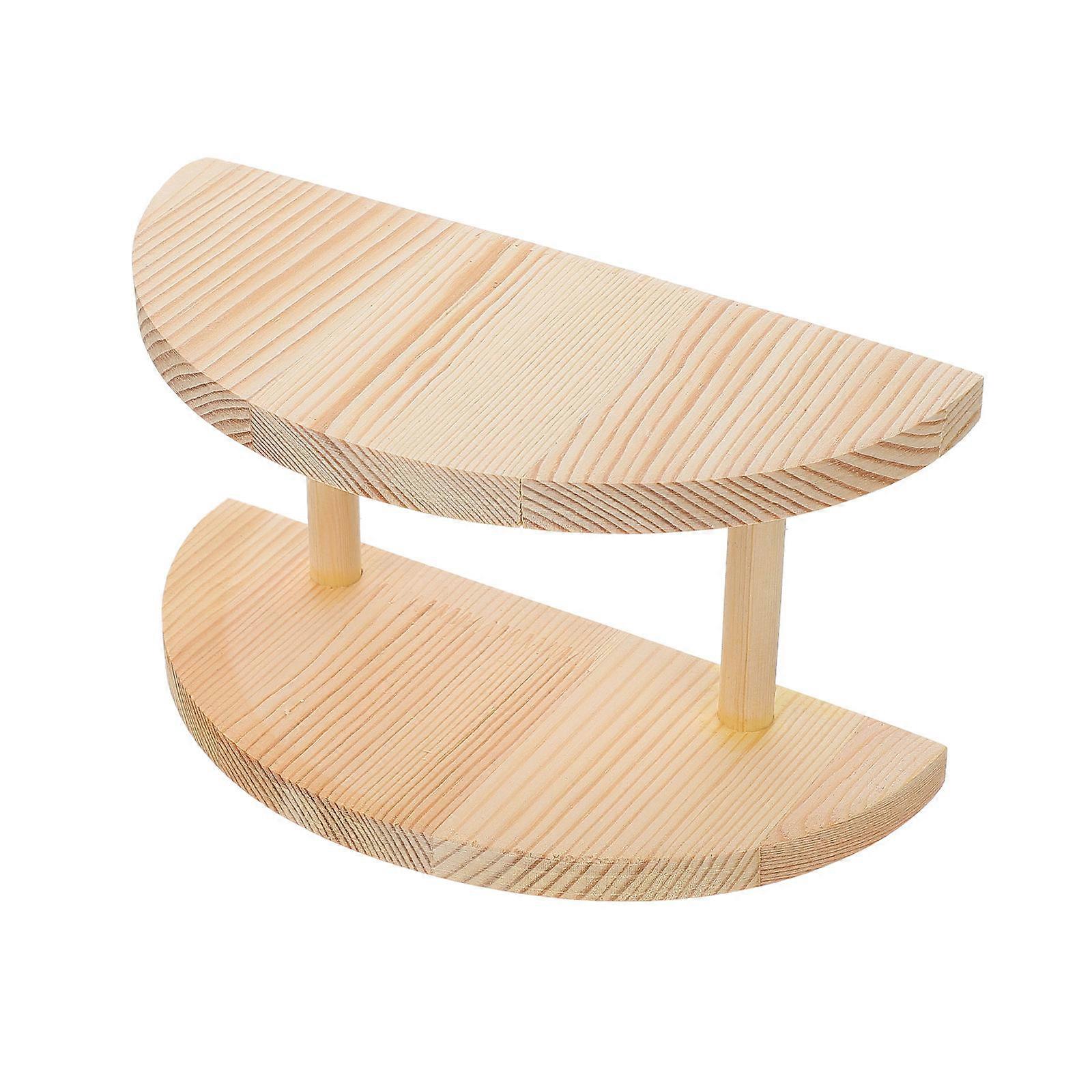 Sunglasses Rack Wood Material for Display Use 1Pcs Multi-Layer Organizer