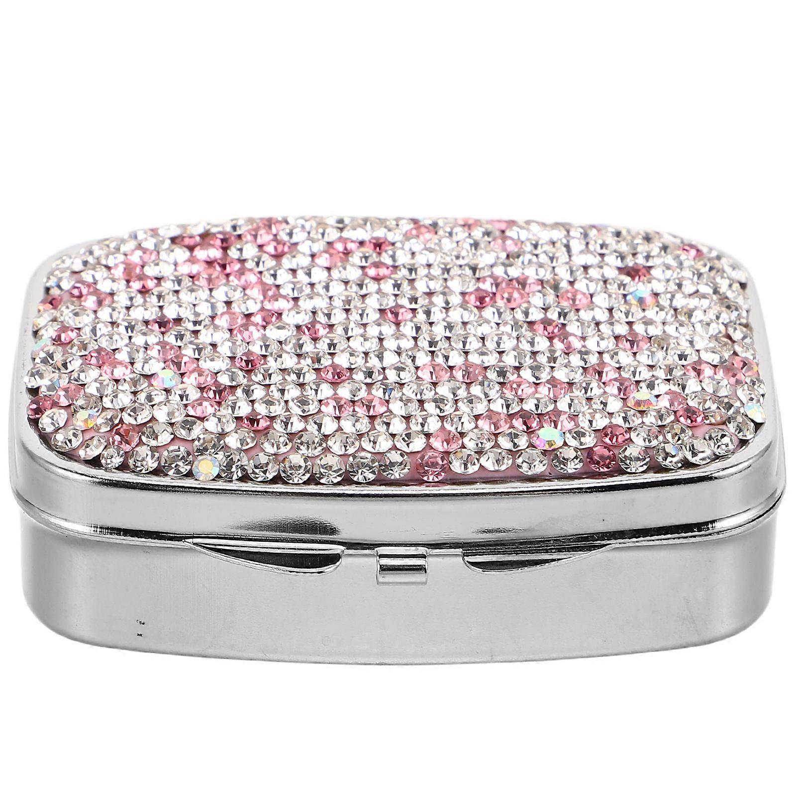 Mini Pill Organizer Multi-Compartment Pill Box for Supplements