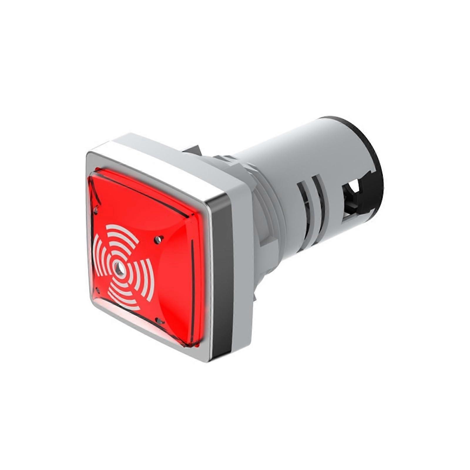 Alarm Buzzer LED Signal Indicator 12V 24V  Decibel Alert Dual Sound Modes for Industrial Use