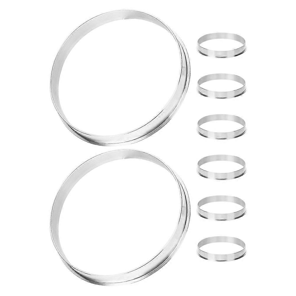 High Precision Aluminum Cup Ring for Milk Tea Sealer 5Pcs Accessory