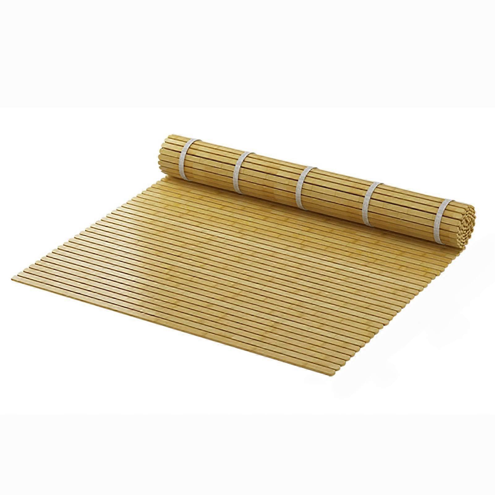 Foldable Bamboo Bed Board for Lumbar Support, Breathable Mattress Base with Secure Belt, 1.2x2m