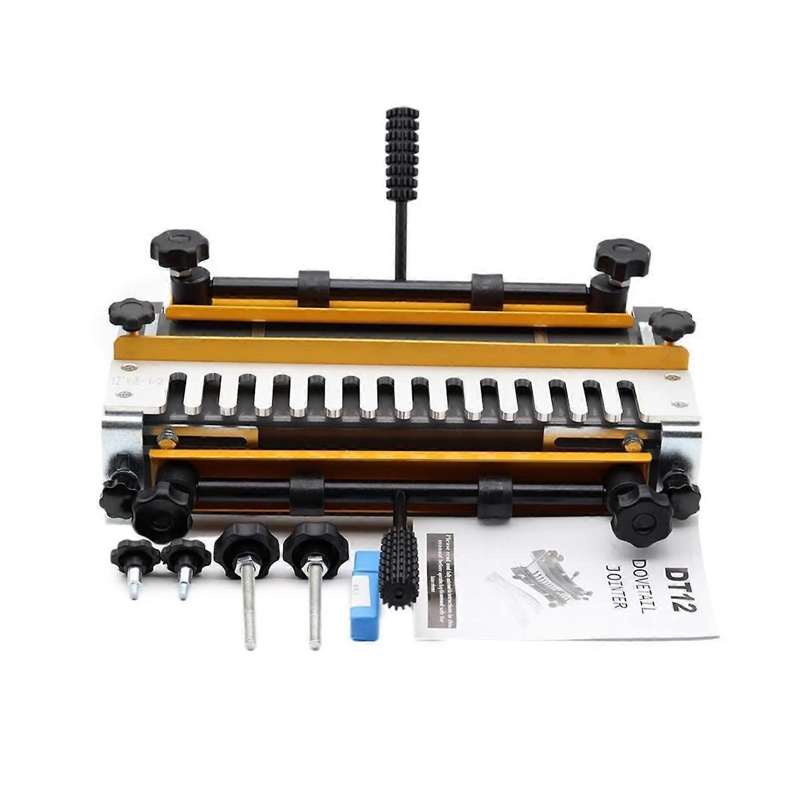 300mm Woodworking Dovetail Jig with Precision Tenon Cutting, Adjustable Width, Durable DieCast