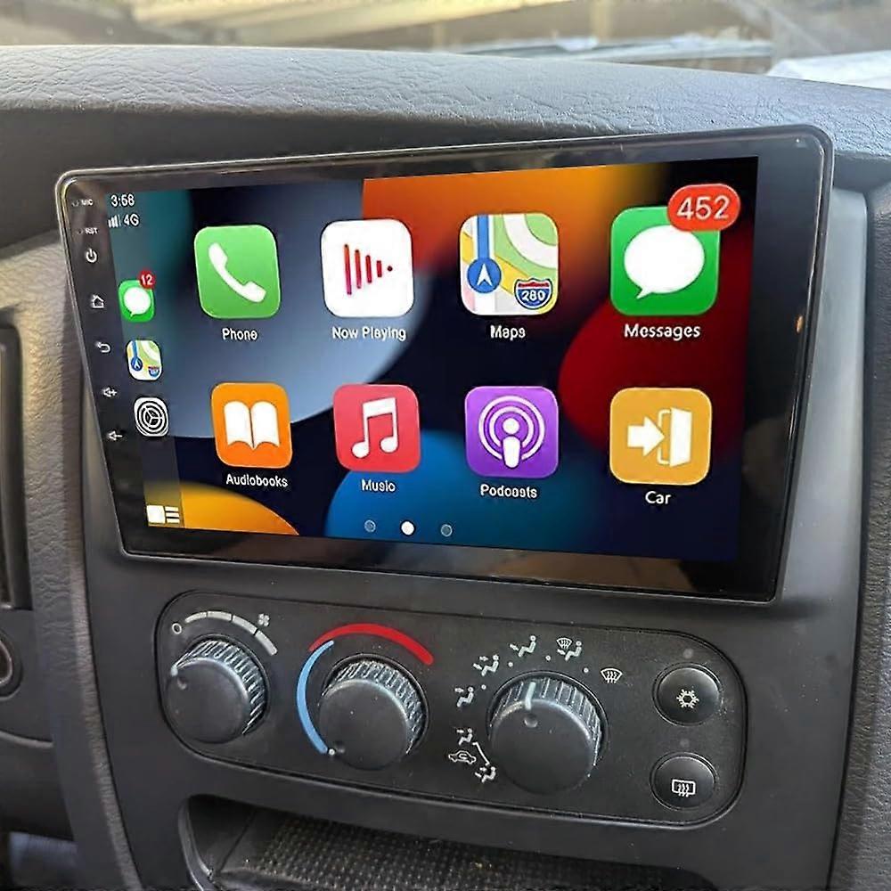 9 Inch Android 13 Car Stereo for Dodge Ram 1500 2500 3500 20032005 with Wireless CarPlay GPS Bluetooth HD Touch Screen WiFi
