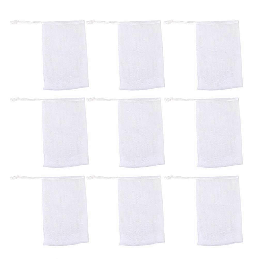 20pcs Soap Foaming Net Nylon Foaming Net Shower Soap Foaming Net Bubble Mesh Bag