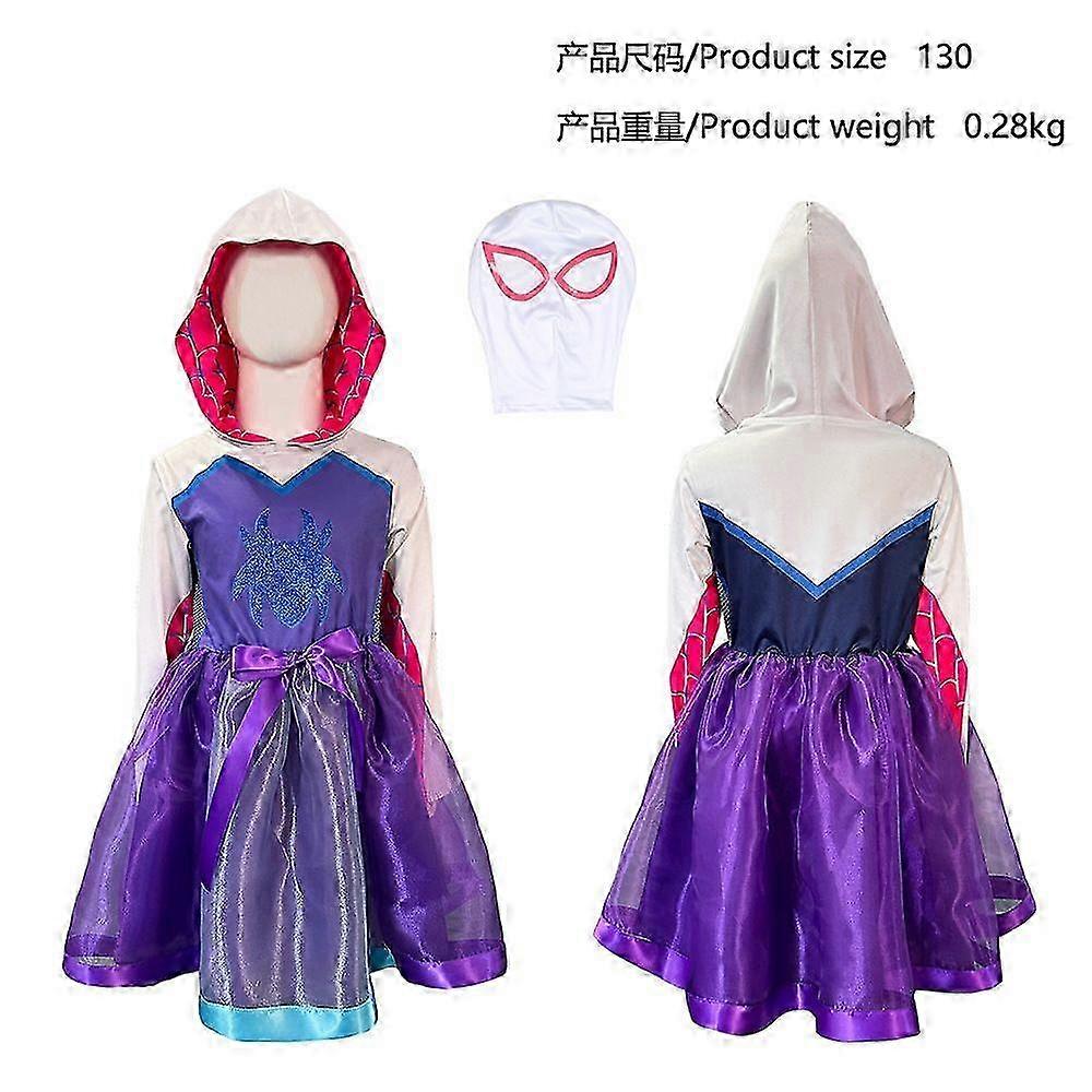 Marvel Superhero Spiderman Cosplay Costume Anime Into The Spider Verse Spider Gwen Stacy Jumpsuit Bodysuit For Kids Adult 2025