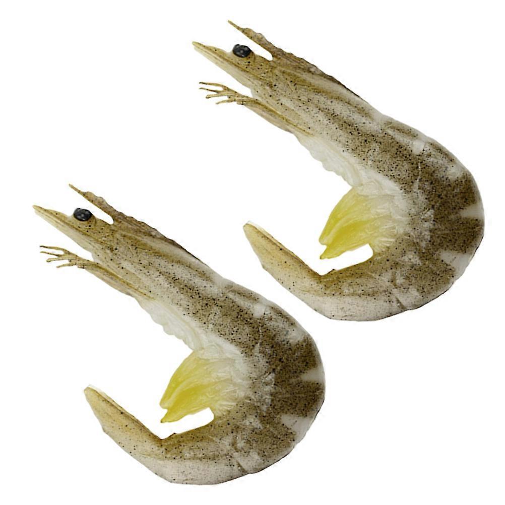 Simulation Lobster Decorations Artificial Lobster Models for Photography 2Pcs