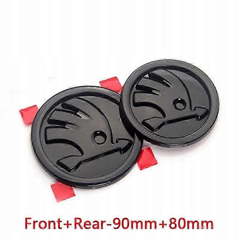 2pcs Emblema de Carro Skoda 80mm 90mm