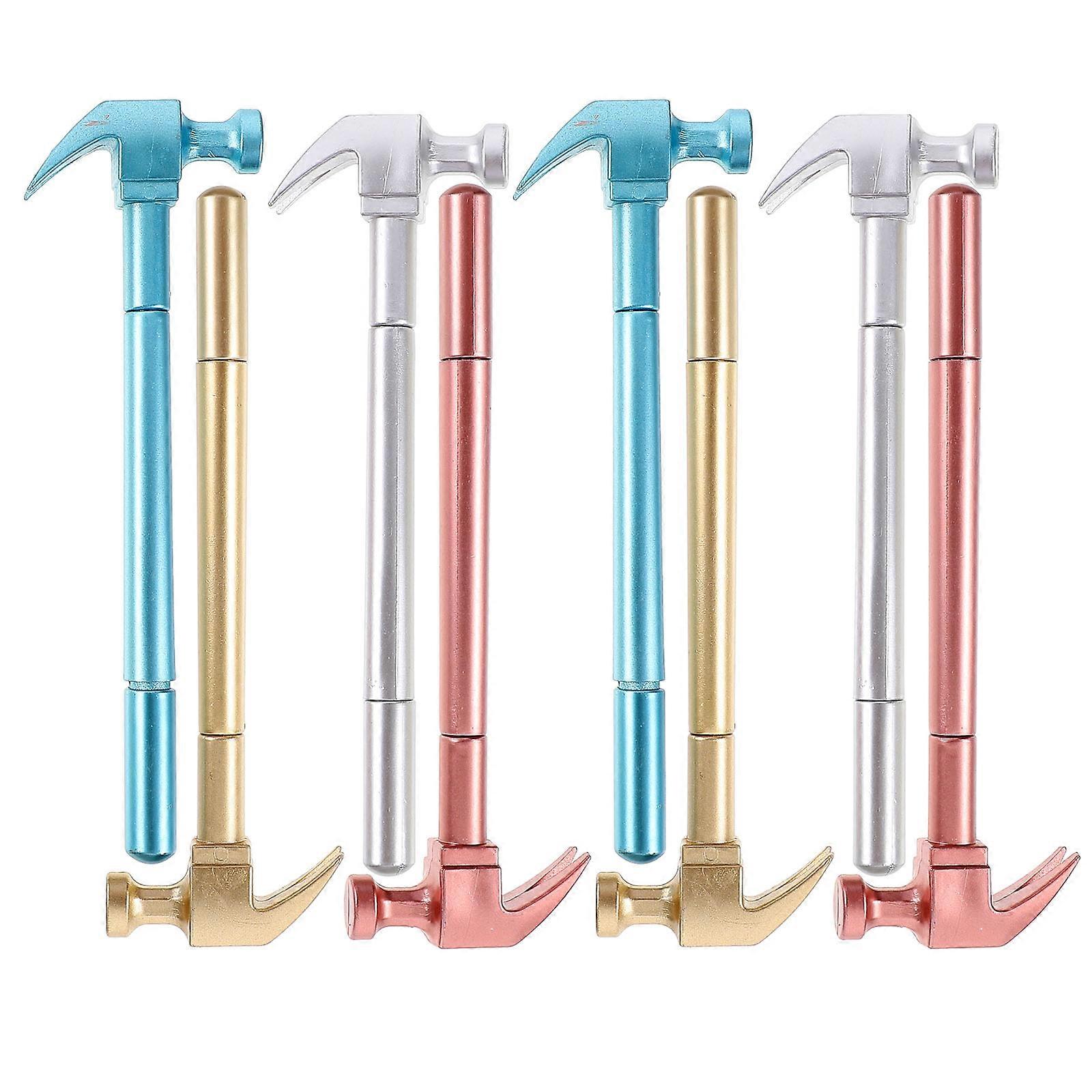 Testing Pen for Gift Hammer Shape Model 16Pcs Gel Ink Writing Pens