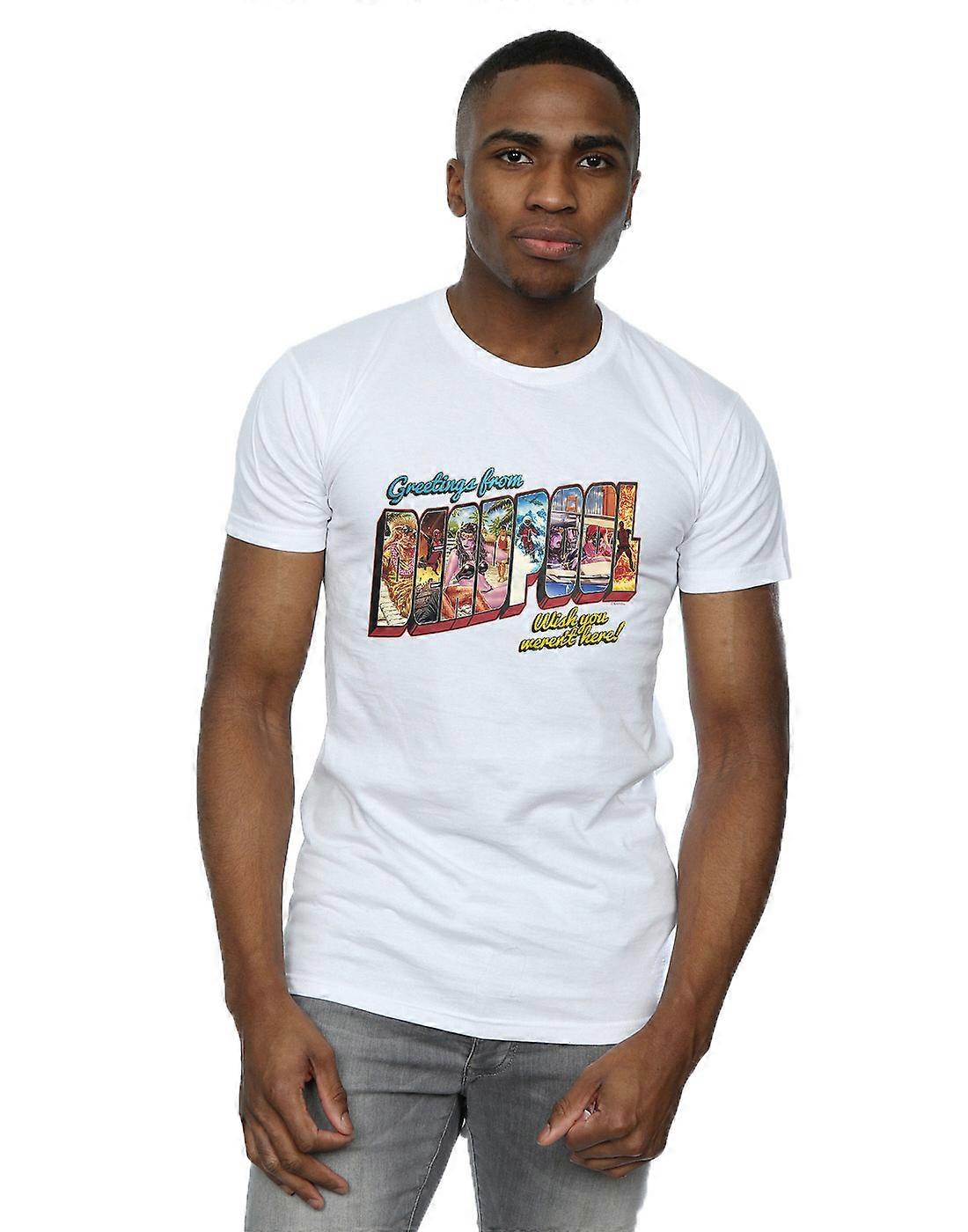 Marvel Men's Deadpool Tebrik T-Shirt