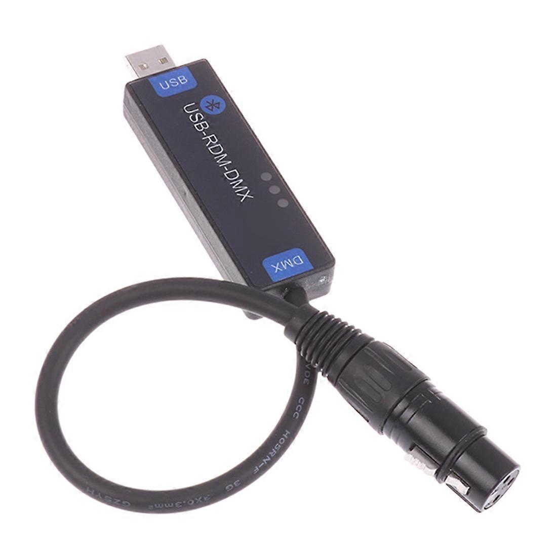 USB-RMD-DMX Mobile App DMX Dialer Stage Light Wireless Bluetooth DMX Controller Tool Only Supports Android Devices