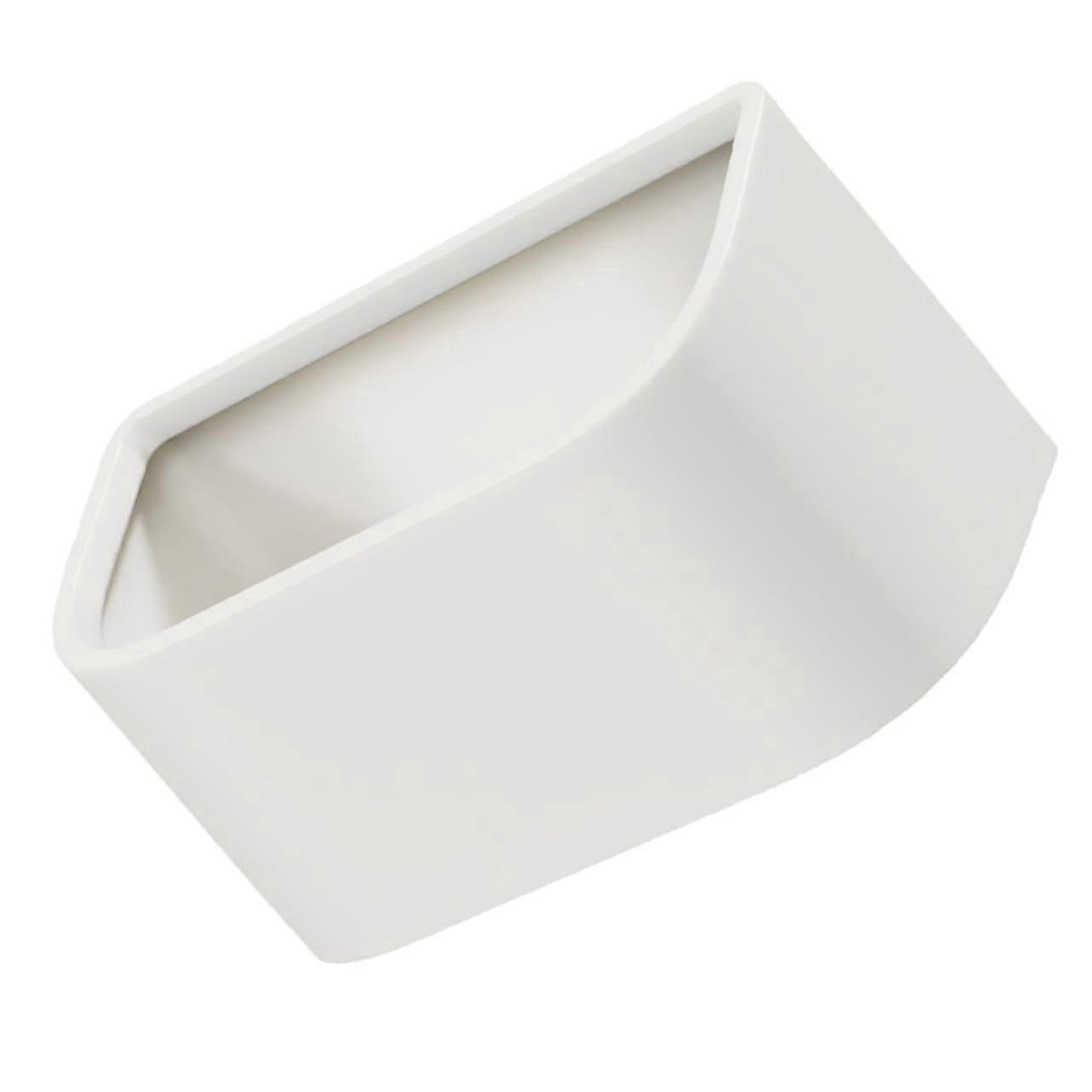 Wall Mounted Trash Can Compact No Lid Kitchen Hanging Garbage Bin for MultiRoom Use