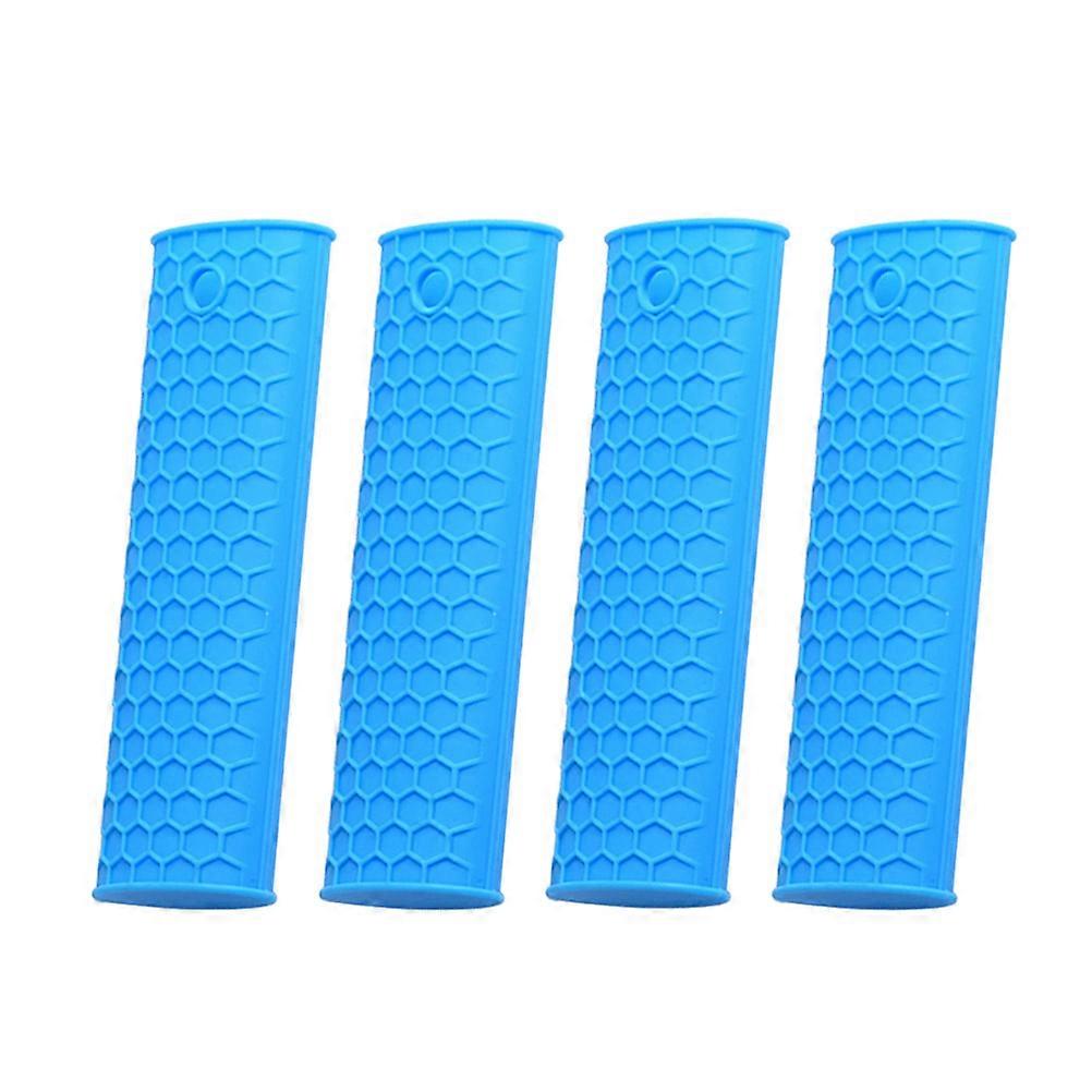 Handle Potholder Silicone Cover for Kitchen Use 4Pcs