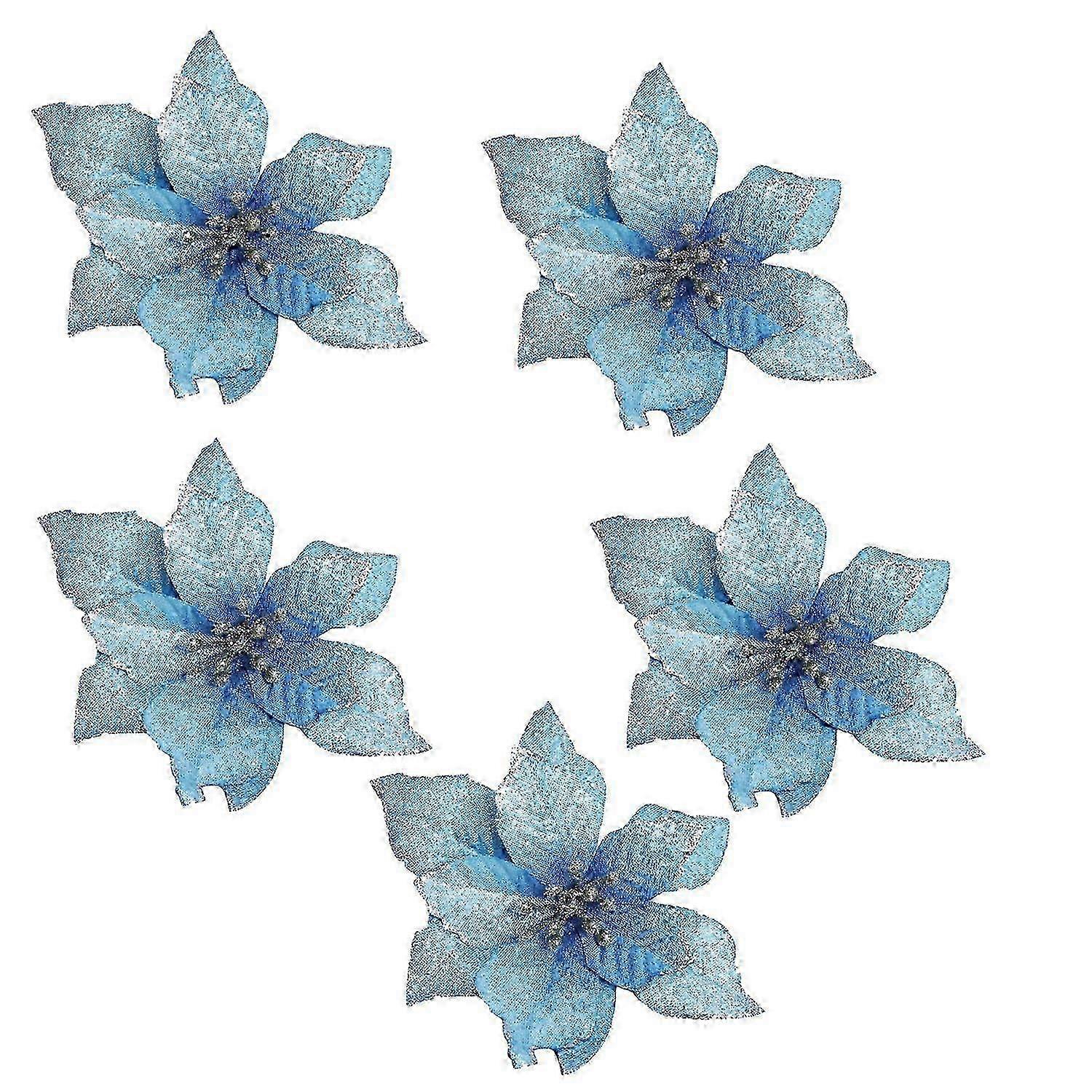 Artificial Christmas flowers wreath for wedding decorations