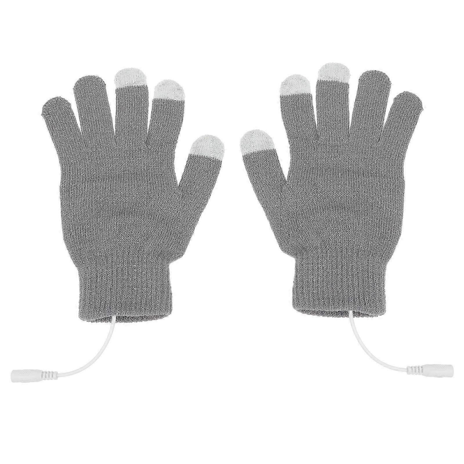 Convenient USB Winter Warm Gloves with Touch Screen Function for Home and Office Use