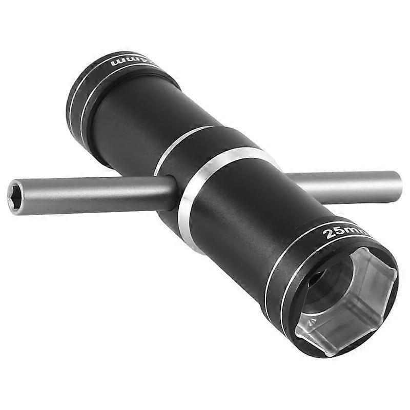 4.0mm 5.5mm 24mm 25mm Hex Socket Adapter for Tool Disassembly and Assembly Black