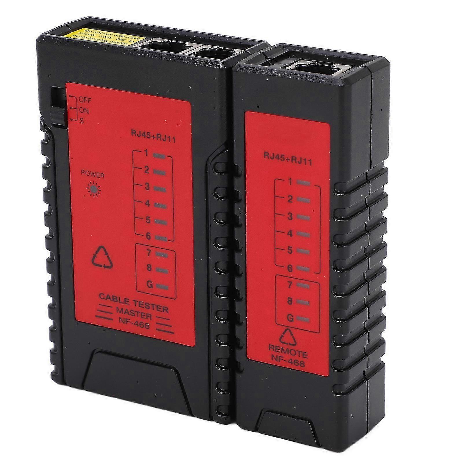 NF468 Line Finder Portable Network Cable Finder for Telephone Systems Computer Network